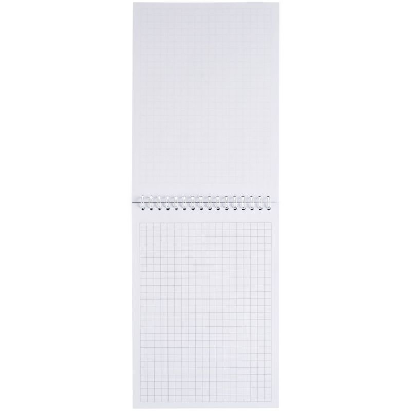 Блокнот Dali в клетку, красный