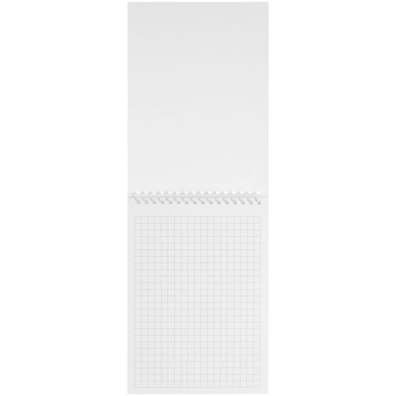 Блокнот Issa в клетку, белый