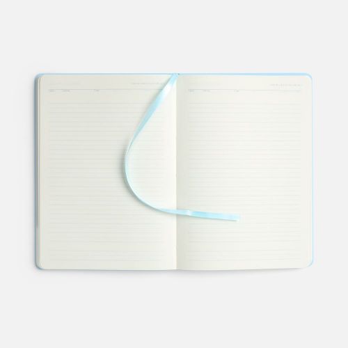 Ежедневник Vale New, недатированный, голубой