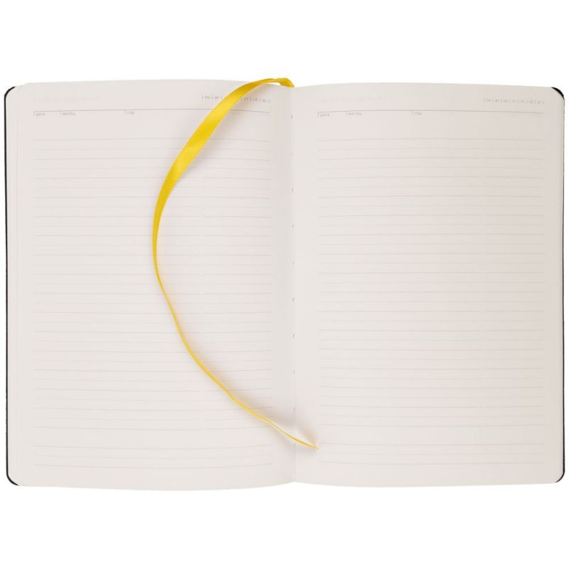 Ежедневник Flex Shall New, недатированный, черный