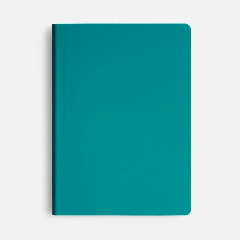 Ежедневник Flex Shall New, недатированный, бирюзовый