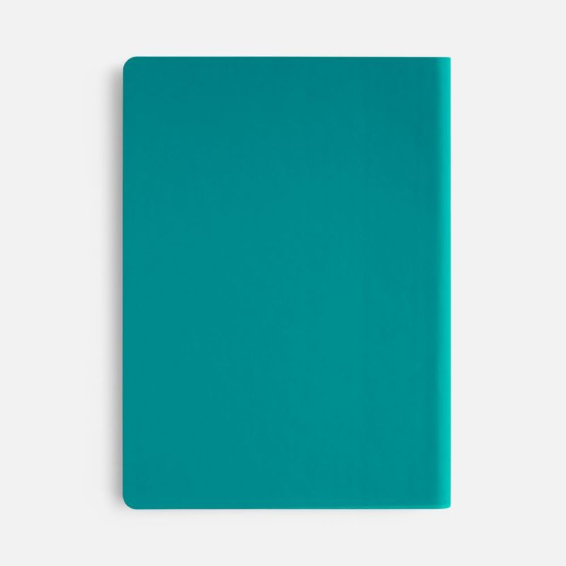 Ежедневник Flex Shall New, недатированный, бирюзовый