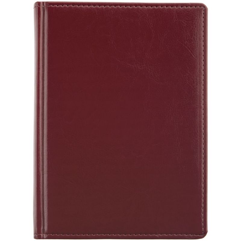 Ежедневник Nebraska, недатированный, бордовый Ежедневник Nebraska, недатированный, бордовый