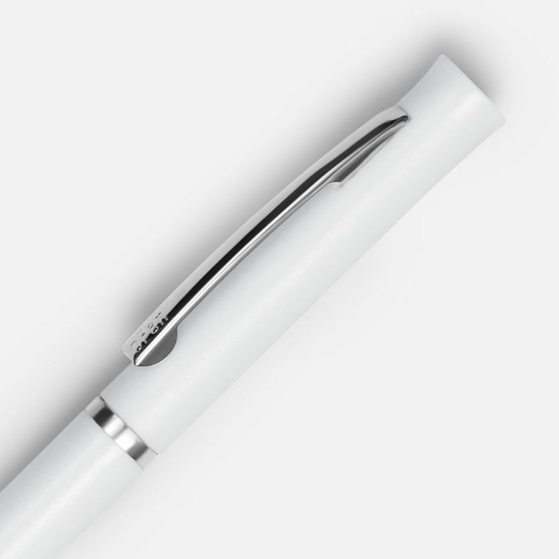 Ручка шариковая Euro Chrome, белая