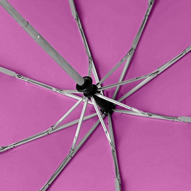 Зонт складной AOC, ярко-розовый