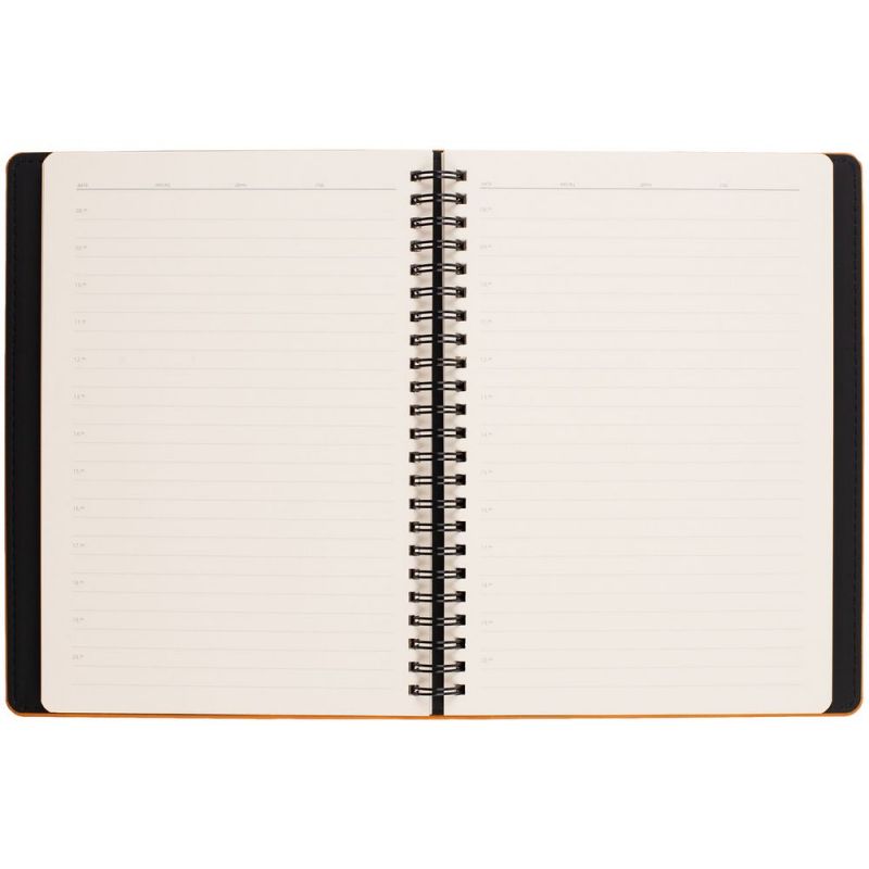 Ежедневник Spring Urban на заказ, недатированный, оранжевый