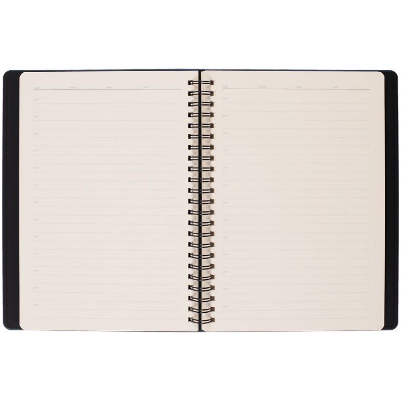 Ежедневник Spring Urban на заказ, недатированный, синий