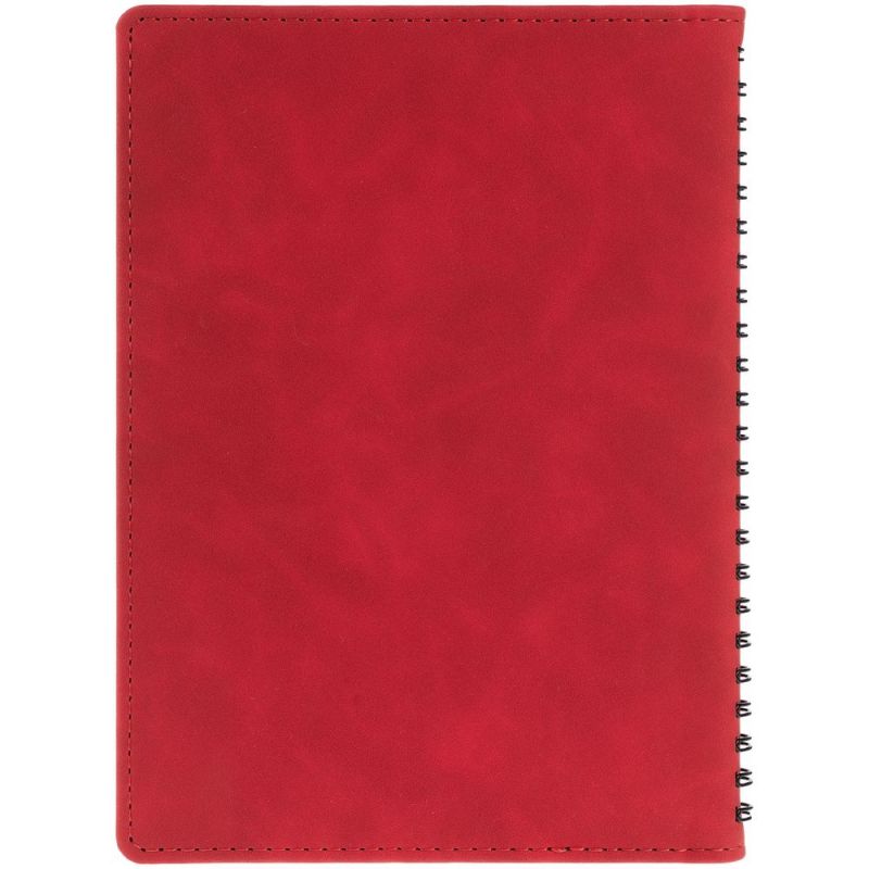 Ежедневник Spring Urban на заказ, недатированный, красный