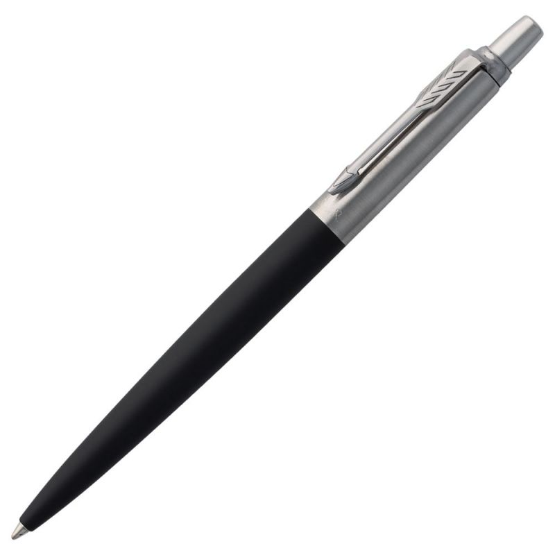 Ручка шариковая Parker Jotter Core K63, черный с серебристым Ручка шариковая Parker Jotter Core K63, черный с серебристым