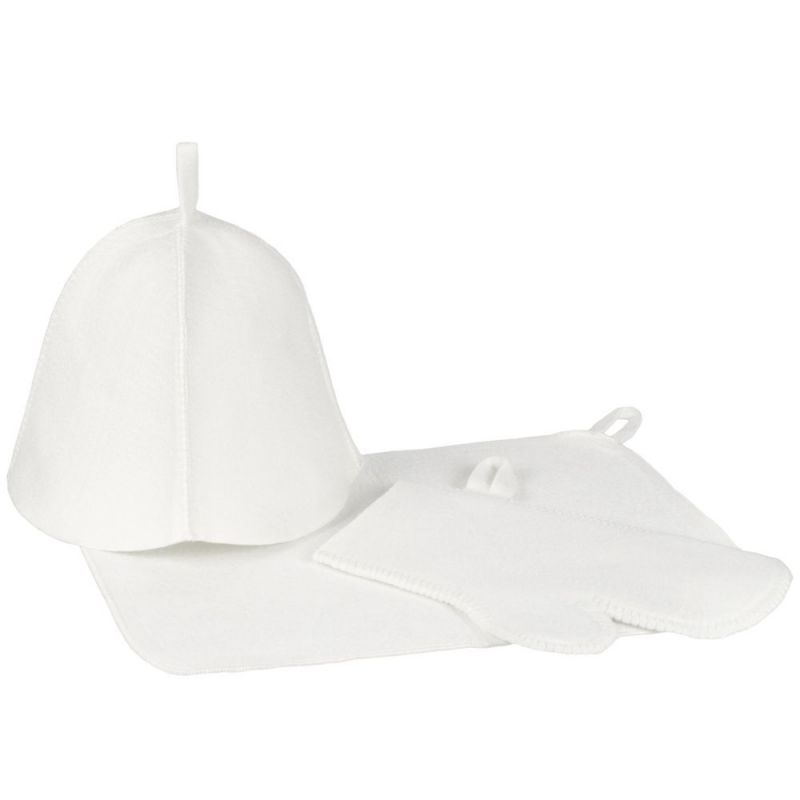 Набор для бани «Парилка», ver.2, белый