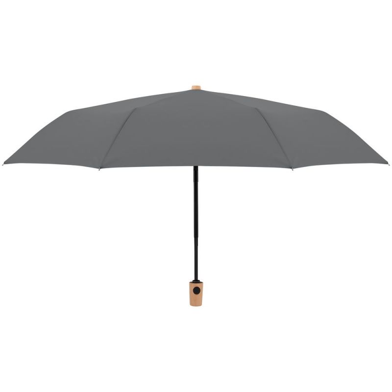 Зонт складной Nature Magic, серый