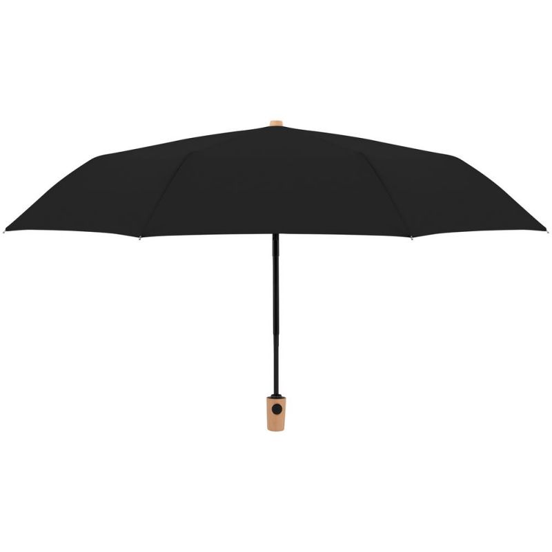 Зонт складной Nature Magic, черный