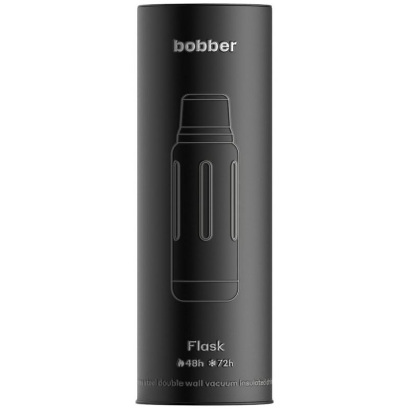 Термос Flask 1000, вакуумный, стальной зеркальный