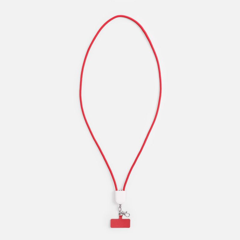 Кабель-ланьярд energyFlex Pro, красный